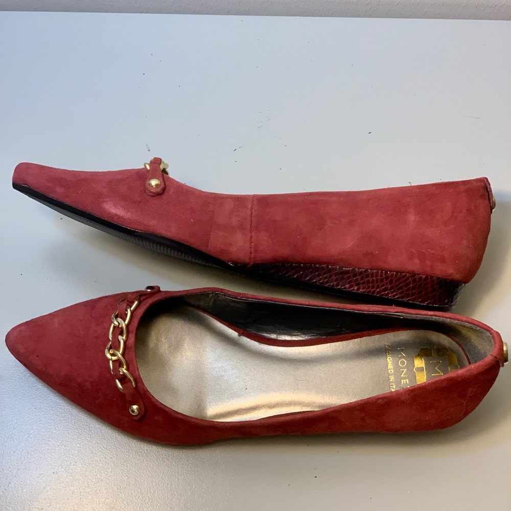 Rust colored flats - Picture 2 of 5